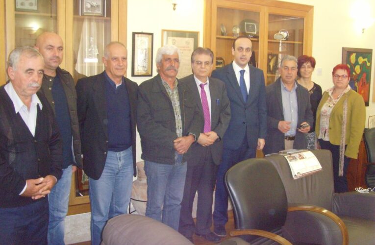 Αντιπροσωπεία της κοινότητας Κελοκεδάρων επισκέφτηκε τον Φ. Φαίδωνος