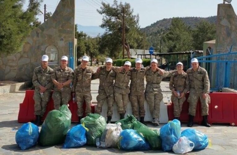 Συμμετοχή της Εθνικής Φρουράς στην Εκστρατεία Καθαριότητας  «Let’s do it Cyprus!»