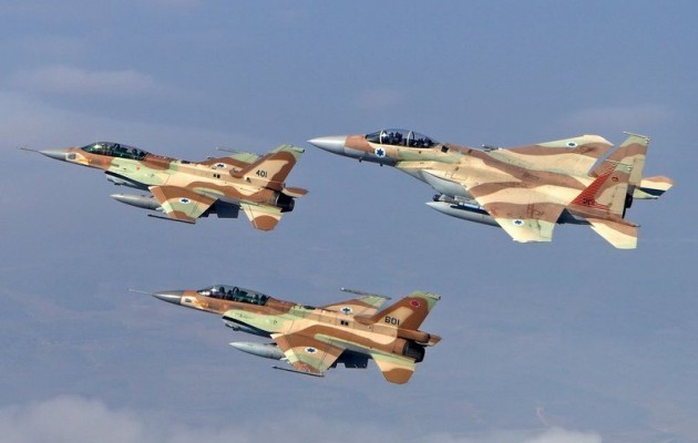 Τα ισραηλίτικα F-16 έσκισαν του ουρανούς της Πάφου (VIDEO)