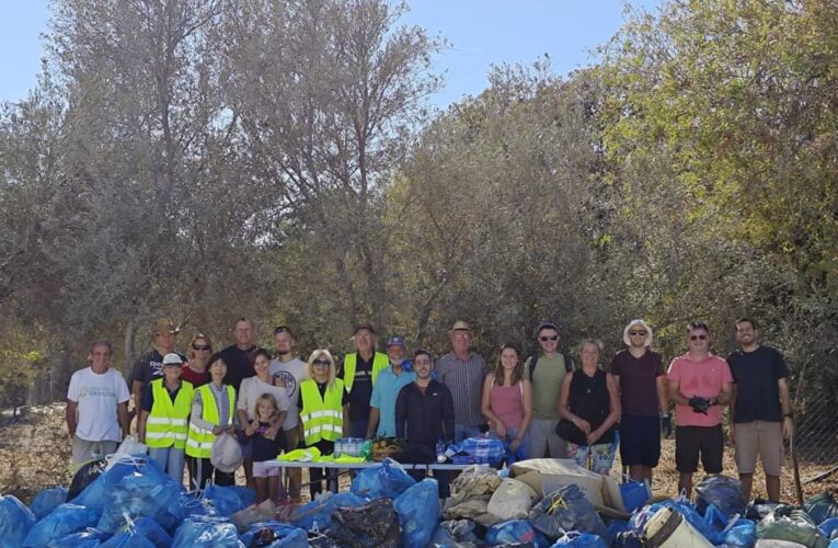 Εκστρατεία καθαριότητας από τον Πολιτ. Περιβαλλοντικό Όμιλο Χλώρακας